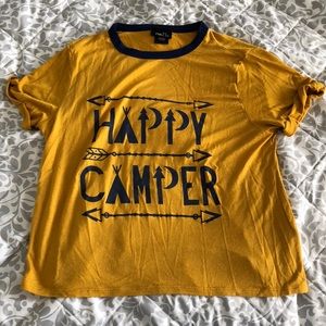 Rue21 Happy Camper short sleeve t-shirt